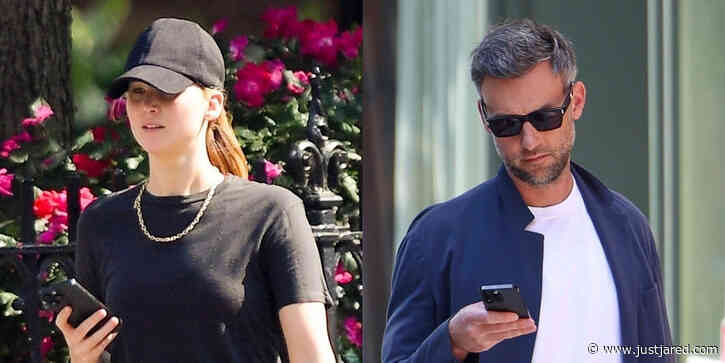 Jennifer Lawrence Looks Sporty on the Way to the Gym in NYC While Husband Cooke Maroney Grabs an Uber