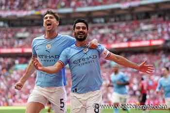 Kevin De Bruyne en Manchester City blijven op koers voor de 'treble'