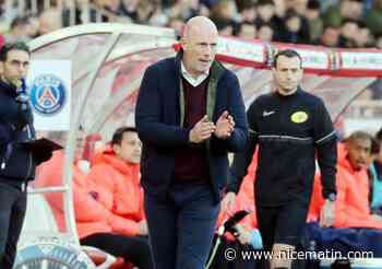 Le coach de l'AS Monaco, Philippe Clément, sur un siège éjectable