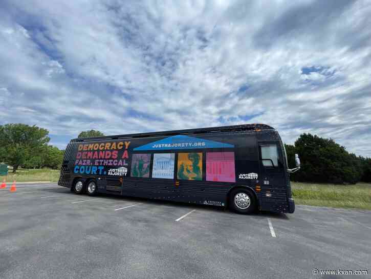 'Just Majority' campaign makes stops in Austin, pushing for more balanced Supreme Court