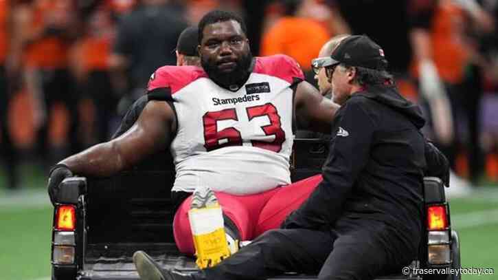 Veteran OL Derek Dennis among Stampeders cuts ahead of CFL roster deadline