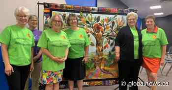 Grandmothers 4 Grandmothers Regina unveils cross-Canada quilt