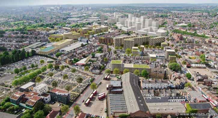 Large housing developments proposed next to Jubilee line