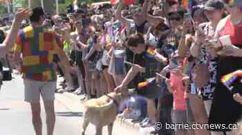Barrie kicks off Pride Month with large downtown parade