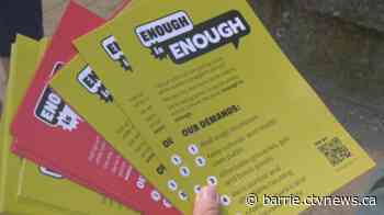 Labour councils host ‘Enough is Enough’ rallies in Barrie and Orillia