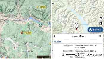 Out of control wildfire reported north of Agassiz-Harrison