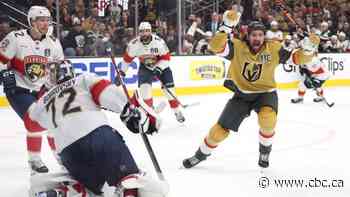 Stone, Whitecloud lead Golden Knights past Panthers to open Stanley Cup final
