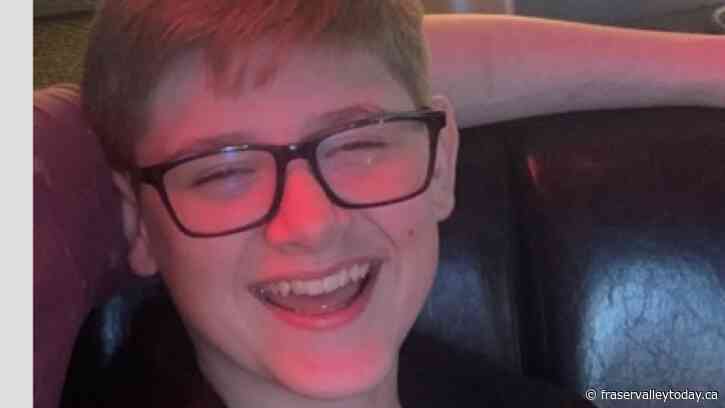Abbotsford Police say a 13-year-old boy is missing, was last seen Friday