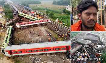Shocking footage reveals devastation from India's worst rail crash in 20 years that left 288 dead