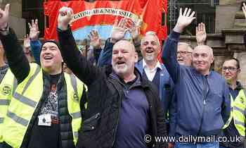 Union boss threatens to keep rail strikes going for FIVE YEARS