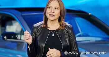 GM's Barra: Profit potential in 'above and beyond' tech, not heated seats