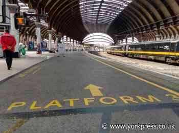 Train disruption through York due to overhead line issue in Thirsk