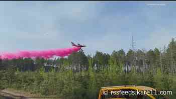 Wildfire season ramps up in northern Minnesota