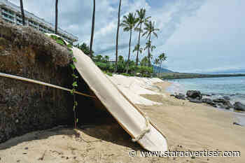 Sand replenishment project for Kaanapali Beach in limbo