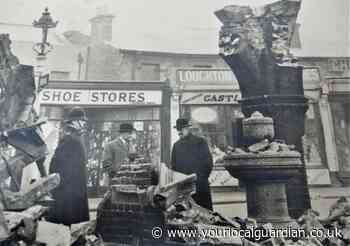 Photos of Loughton's drinking water fountain 89 years apart