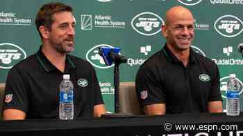 Why Jets coach Robert Saleh expects Aaron Rodgers to make his job 'easier'