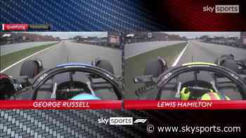 New footage: Hamilton and Russell's collision explained