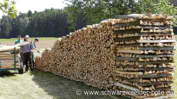 Meiler-Fest in Maisenbach-Zainen: Holzkohle-Produktion wie im Altertum