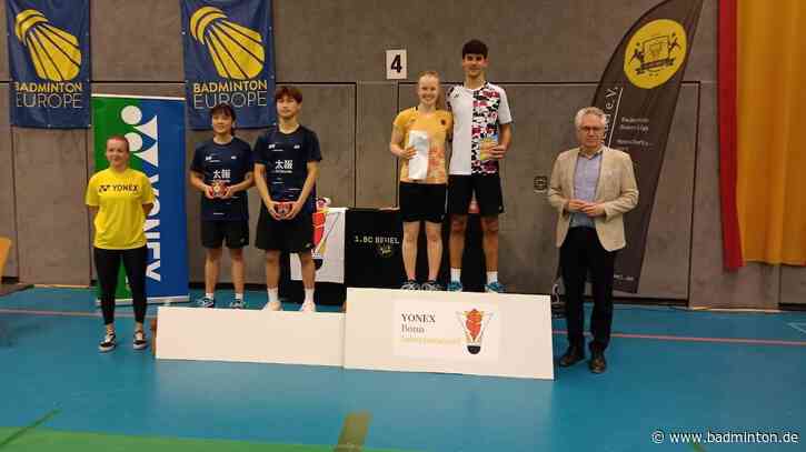 YONEX Bonn International: Turniersieg für Bourakkadi/Michalski