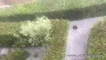 "La taille d'une balle de tennis": vos images de l'impressionnant orage de grêle qui a traversé une partie du Var