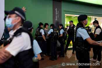 Arrests and tight security in Hong Kong on Tiananmen Square anniversary