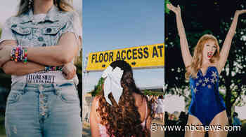 Ticketless Taylor Swift fans gather outside stadiums for a different kind of Eras Tour experience