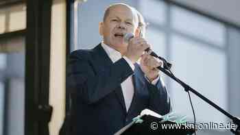 Kommentar: Scholz wehrt sich auf Kundgebung: Warum der Kanzler brüllen muss