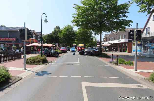 POL-OL: +++Pressemitteilung des Polizeikommissariates Bad Zwischenahn: Verkehrsunfall mit drei Leichtverletzten in Friedrichsfehn+++