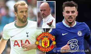Man United 'to table £50m bid for Mason Mount', but think it's 'unlikely' they will get Harry Kane