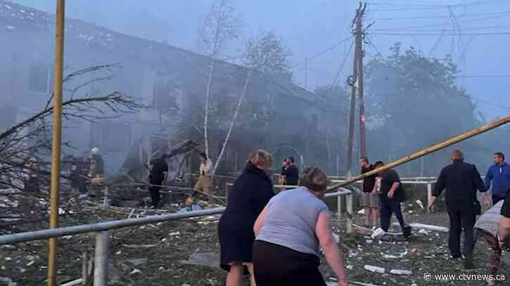 Ukrainian father rushes home after Russian airstrike to find 2-year-old daughter dead in rubble
