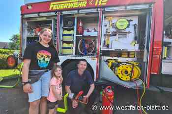 Die Familien sind Feuer und Flamme