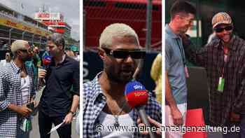 Gnabry bei der Formel 1 in Barcelona: Eine Frage bringt Bayern-Star aus der Fassung