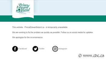 Power surges shut down P.E.I. government website for weekend