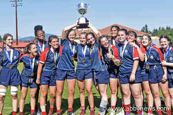 Yale senior girls AAA rugby team win provincial title for second time in Abbotsford