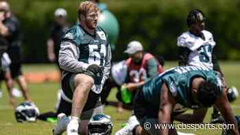Eagles' Cam Jurgens thrilled Jason Kelce is back for another year, even as starting-center plans put on hold