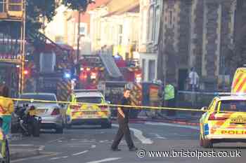 In pictures: Former Co-op Funeralcare building on fire with smoke billowing over Bristol