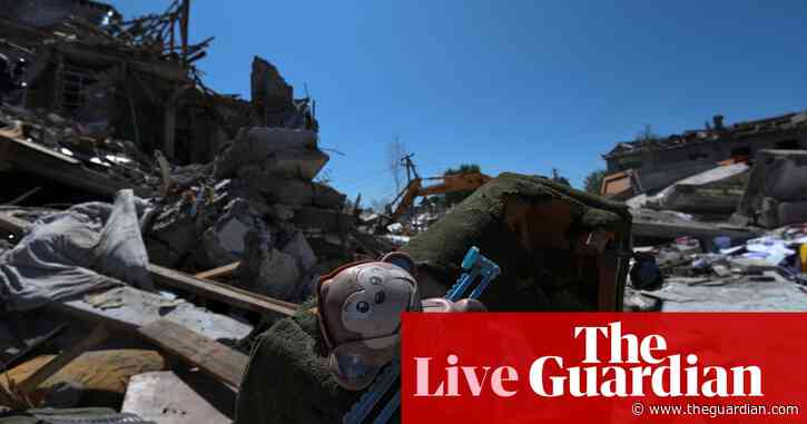 Russia-Ukraine war live: girl, 2, killed in Dnipro blast as Kyiv fends off air attack – as it happened