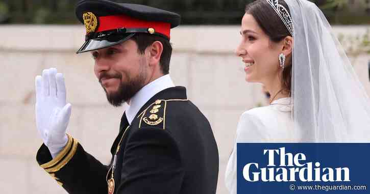 Jordan’s crown prince cements status with glitzy wedding to Saudi architect