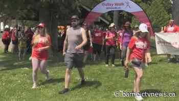 Annual Gutsy Walk raises funds for Crohn's and Colitis in Barrie