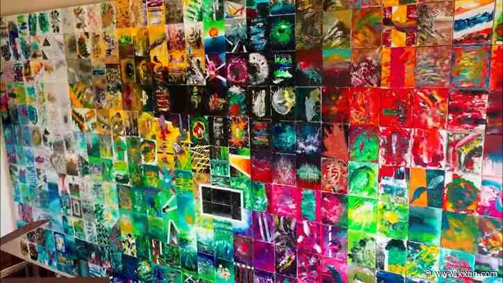 Artist creates 365 paintings in a year while grieving brother's fentanyl-related overdose