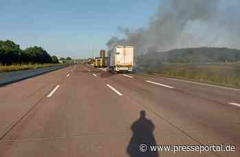 API-TH: Lkw Brand führt zu unbrauchbarem Obst