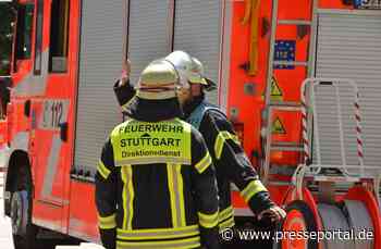FW Stuttgart: Dachgeschosswohnung in Flammen
