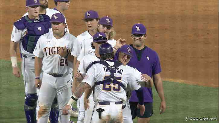 LSU baseball will play at 1:00 p.m. Monday, opponent TBD