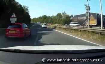 Lancs police chase driver and make arrest in thick brambles