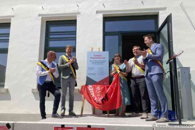 Gemeente huldigt Campus Bogaerdstraat officieel in