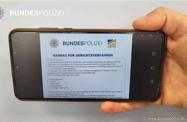Bundespolizeidirektion München: Warnung vor Betrugs-Mails / Die Bundespolizei nicht Urheber dieser E-Mails!