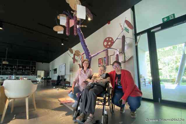 Vleesboom uit tentoonstelling Wouter Deprez over jeugd in Geluwe krijgt plaatsje in woonzorgcentrum: “Meer dan helft van mensen uit verhalen verbleven hier ooit”