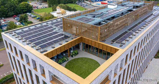 Garland UK roofing system for new-build innovation hub