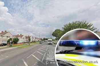 Welling Way two-vehicle crash: Person taken to hospital