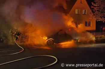 FW-ROW: PKW in Vollbrand